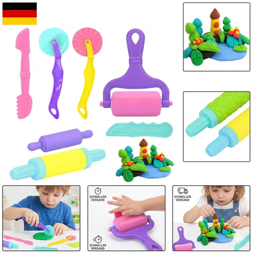 Knete zubehör set - set, mit