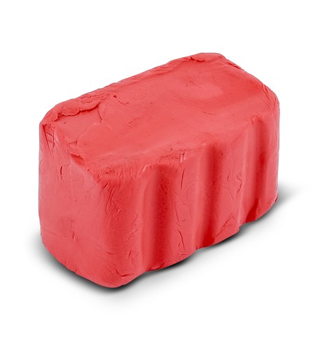 Plasticine block for - jump, beam