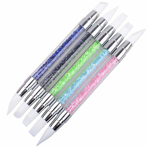Silikon pinsel set strass - pinsel,
